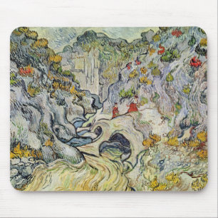 Vincent van Gogh The ravine of the Peyroulets Mouse Pad