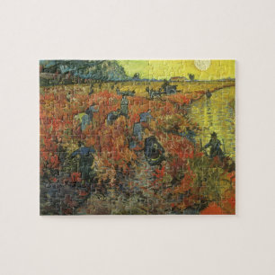 Vincent van Gogh - The Red Vineyard Jigsaw Puzzle