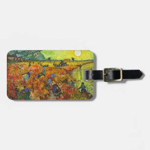 Vincent van Gogh - The Red Vineyard Luggage Tag