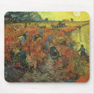 Vincent van Gogh - The Red Vineyard Mouse Pad