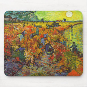 Vincent van Gogh - The Red Vineyard Mouse Pad