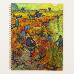 Vincent van Gogh - The Red Vineyard Planner