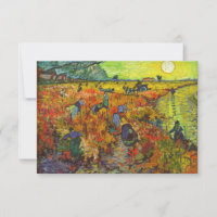 Vincent van Gogh - The Red Vineyard