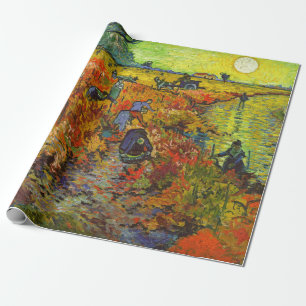 Vincent van Gogh - The Red Vineyard Wrapping Paper