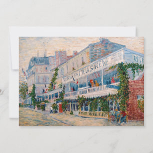 Vincent van Gogh - The Restaurant de la Sirene Thank You Card