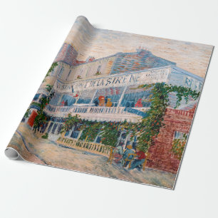 Vincent van Gogh - The Restaurant de la Sirene Wrapping Paper