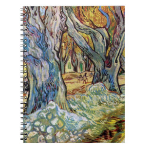 Vincent Van Gogh - The Road Menders - Fine Art Notebook