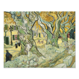 Vincent van Gogh - The Road Menders Photo Print