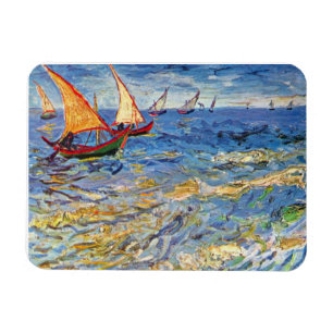 Vincent Van Gogh - The Sea At Saintes Maries Magnet