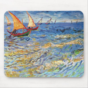 Vincent Van Gogh - The Sea At Saintes Maries Mouse Pad