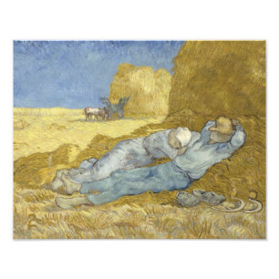 Vincent van Gogh - The Siesta (after Millet) Photo Print