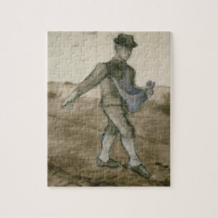 Vincent van Gogh The Sower, 1881 Jigsaw Puzzle
