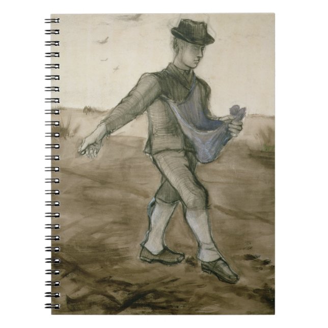 Vincent van Gogh | The Sower, 1881 Notebook (Front)