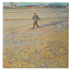 Vincent van Gogh   The Sower, 1888 Tile