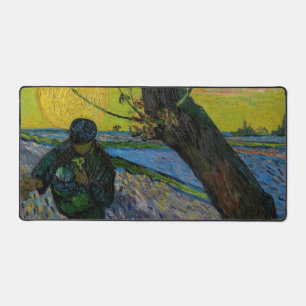 Vincent van Gogh - The Sower Desk Mat