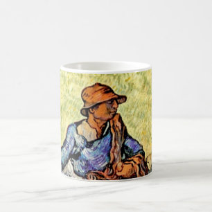 Vincent Van Gogh - The Sower - Fine Art Painting Coffee Mug