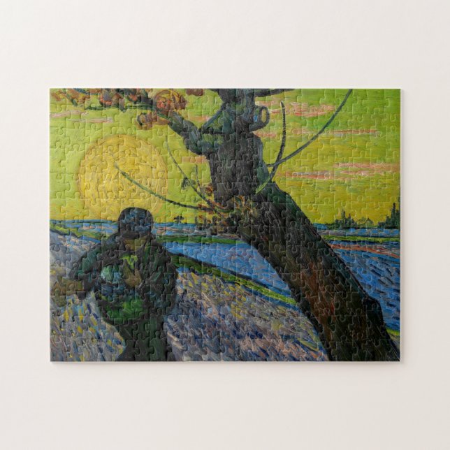 Vincent van Gogh - The Sower Jigsaw Puzzle (Horizontal)