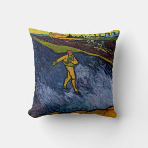 Vincent van Gogh - The Sower: Outskirts of Arles Cushion