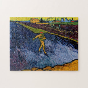 Vincent van Gogh - The Sower: Outskirts of Arles Jigsaw Puzzle