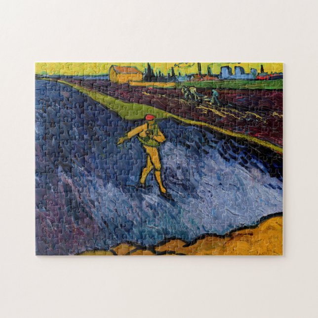 Vincent van Gogh - The Sower: Outskirts of Arles Jigsaw Puzzle (Horizontal)
