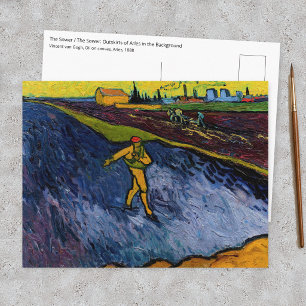 Vincent van Gogh - The Sower: Outskirts of Arles Postcard