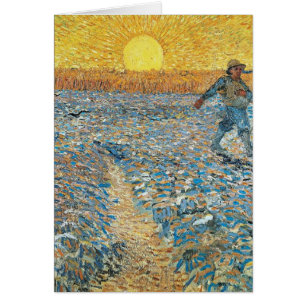 Vincent Van Gogh The Sower Painting Art