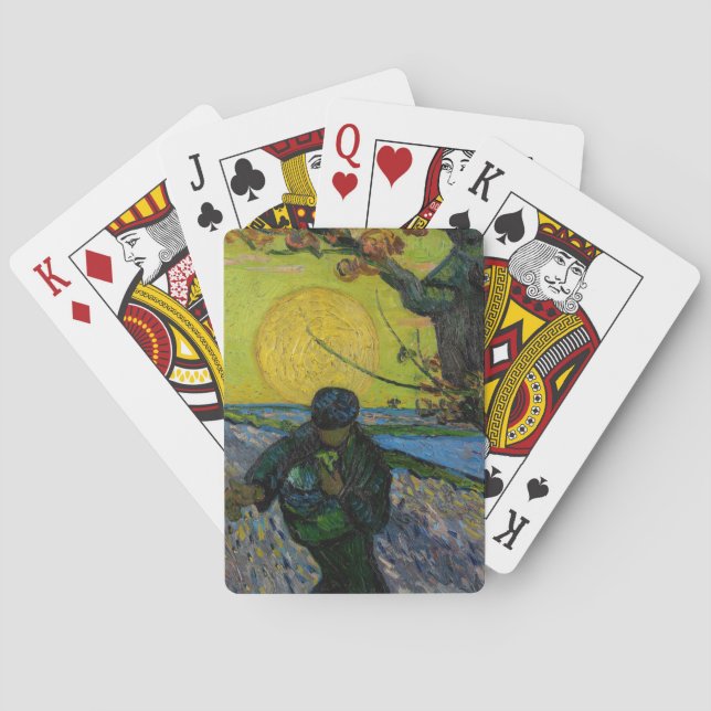 Vincent van Gogh - The Sower Playing Cards (Back)
