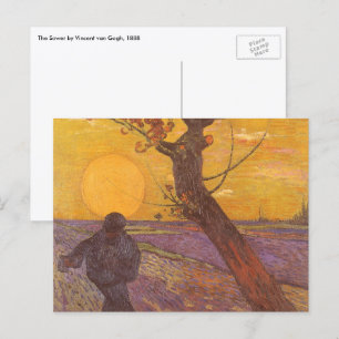 Vincent van Gogh - The Sower Postcard