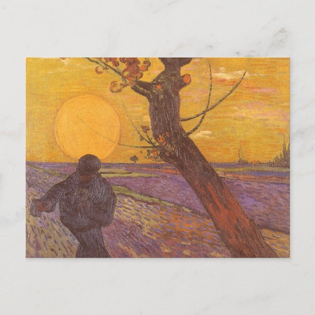 Vincent van Gogh - The Sower Postcard (Front)