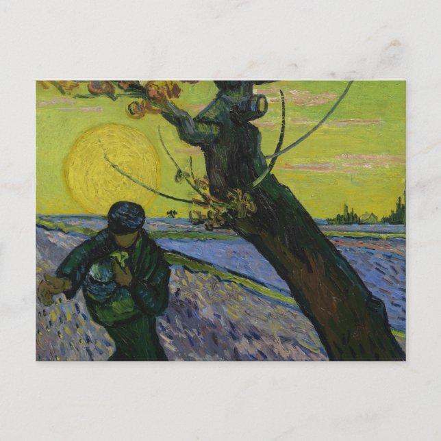 Vincent van Gogh - The Sower Postcard (Front)