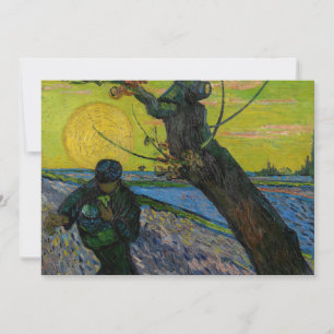 Vincent van Gogh - The Sower Thank You Card