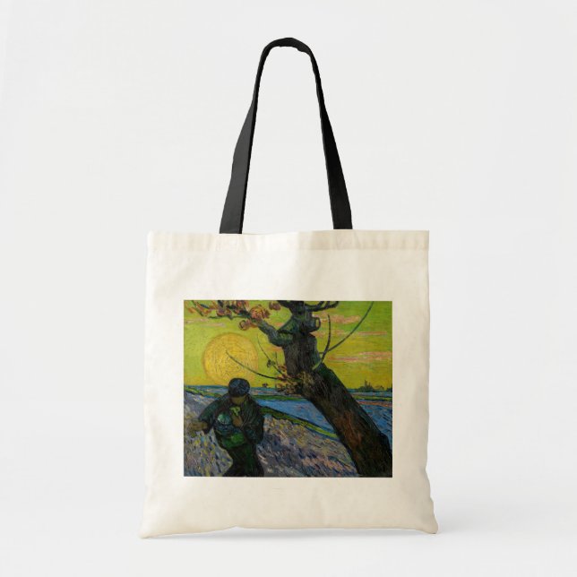 Vincent van Gogh - The Sower Tote Bag (Front)