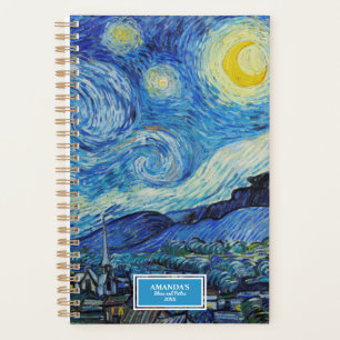 Vincent van Gogh The Starry Nigh Painting Planner