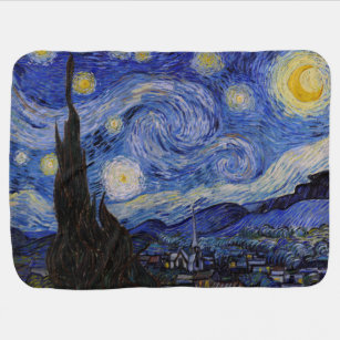 Vincent Van Gogh - The Starry night Baby Blanket