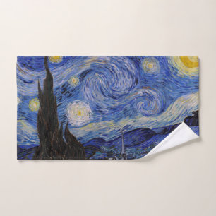 Vincent Van Gogh - The Starry night Bath Towel Set