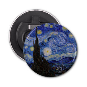 Vincent Van Gogh - The Starry night Bottle Opener