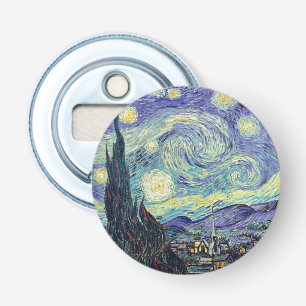 Vincent Van Gogh The Starry Night Bottle Opener