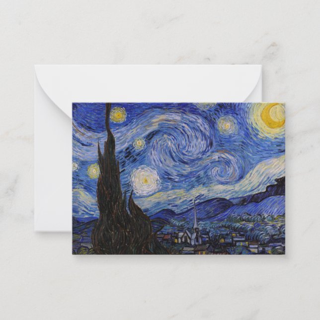 Vincent Van Gogh - The Starry night Card (Front)