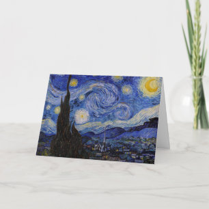 Vincent Van Gogh - The Starry night Card