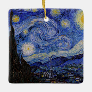 Vincent Van Gogh - The Starry night Ceramic Ornament