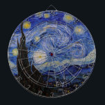 Vincent Van Gogh - The Starry night Dartboard<br><div class="desc">The Starry Night / La nuit etoilee - Vincent Van Gogh in 1889</div>