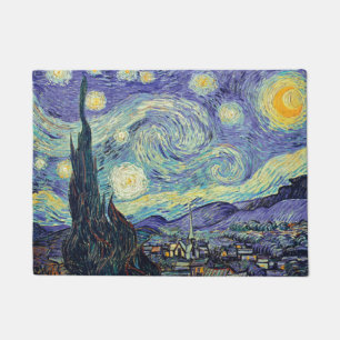 Vincent Van Gogh The Starry Night   Doormat