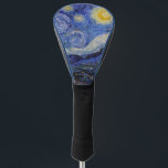 Vincent Van Gogh - The Starry night Golf Head Cover<br><div class="desc">The Starry Night / La nuit etoilee - Vincent Van Gogh in 1889</div>