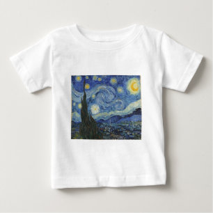 Vincent van Gogh The Starry Night, June 1889 Baby T-Shirt