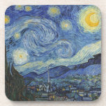 Vincent van Gogh | The Starry Night, June 1889 Coaster<br><div class="desc">The Starry Night,  June 1889 (oil on canvas),  Gogh,  Vincent van (1853-90) / Museum of Modern Art,  New York,  USA / The Bridgeman Art Library | Image Collection Number: XOS702746</div>