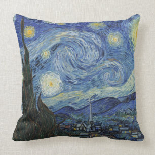 Vincent van Gogh   The Starry Night, June 1889 Cushion