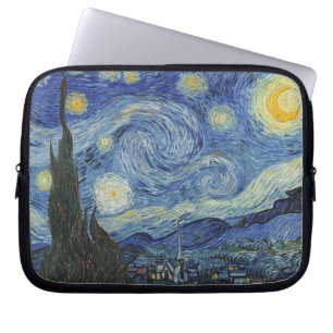Vincent van Gogh The Starry Night, June 1889 Laptop Sleeve