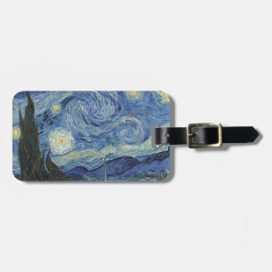 Vincent van Gogh The Starry Night, June 1889 Luggage Tag