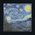 Vincent van Gogh | The Starry Night, June 1889 Magnet<br><div class="desc">The Starry Night,  June 1889 (oil on canvas),  Gogh,  Vincent van (1853-90) / Museum of Modern Art,  New York,  USA / The Bridgeman Art Library | Image Collection Number: XOS702746</div>