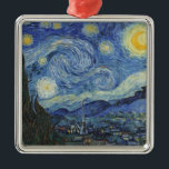 Vincent van Gogh | The Starry Night, June 1889 Metal Ornament<br><div class="desc">The Starry Night,  June 1889 (oil on canvas),  Gogh,  Vincent van (1853-90) / Museum of Modern Art,  New York,  USA / The Bridgeman Art Library | Image Collection Number: XOS702746</div>